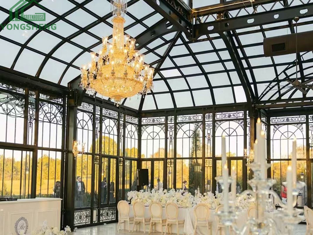 Victorian greenhouse, greenhouse wedding venue, Victorian style greenhouse